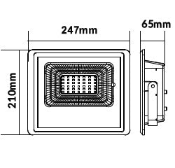 Reflector LED 16W 6000K 1050lm cu incarcare solara V-TAC