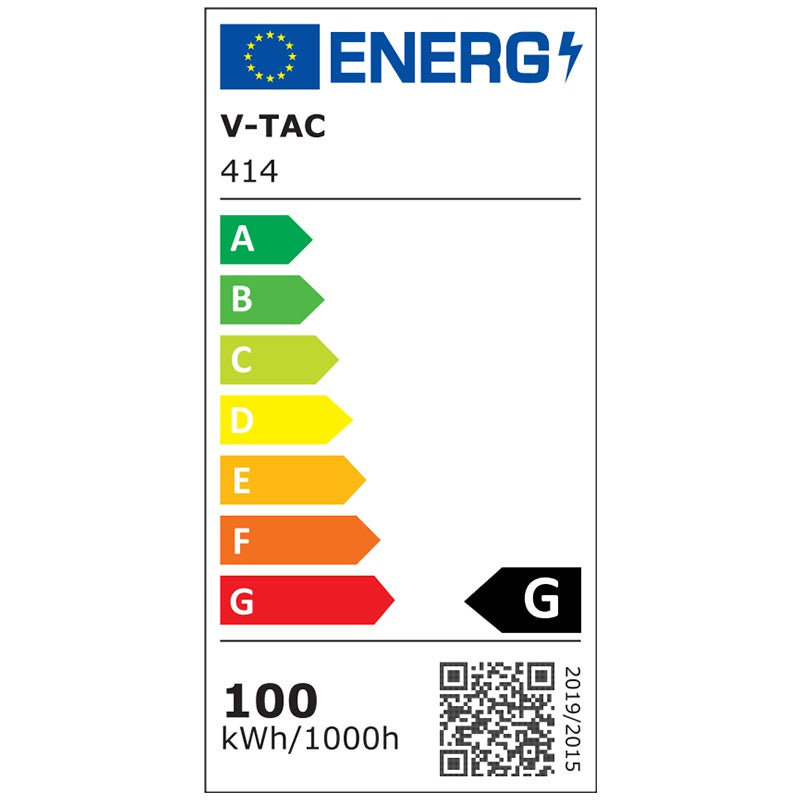 Reflector LED SMD 100W 8000lm 6400K IP65 negru cu cip SAMSUNG V-Tac SKU-414