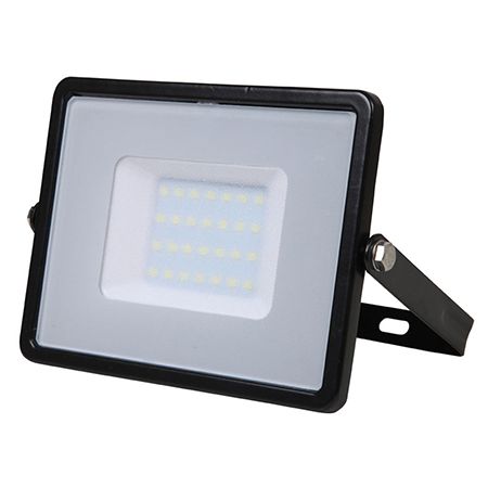 Reflector LED SMD 30W 4000K 2400lm IP65 negru CIP SAMSUNG V-TAC