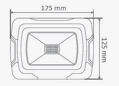 Reflector portabil 20W IP44 4000K 1400lm cip SAMSUNG V-TAC