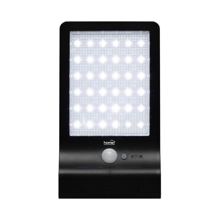 Reflector solar LED 10000K alb rece cu senzor de miscare 300lm IP44 HOME FLP300SOLAR