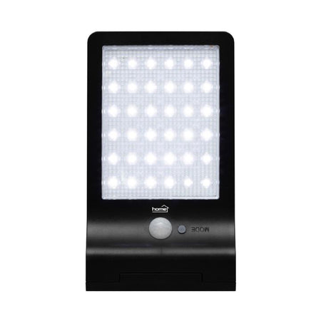 Reflector solar LED 10000K alb rece cu senzor de miscare 300lm IP44 HOME FLP300SOLAR