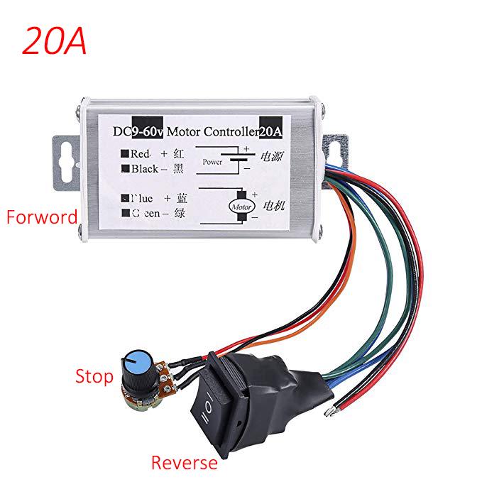 Regulator Driver PWM 20A 0-1200W Curent reglabil