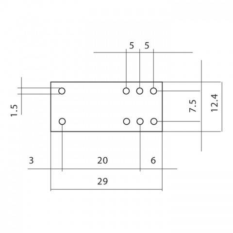 Releu 12VDC 16A 270R 1 morse F4061-12