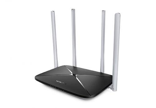 Router wireless dual band AC12 AC1200 4 antene fixe Mercusys