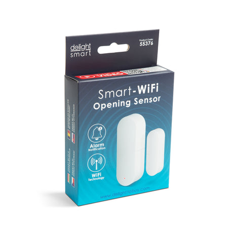 Senzor de deschidere Wi-Fi inteligent 2x AAA autoadeziv delight