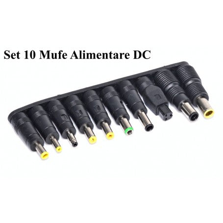 Set 10 mufe adaptoare alimentare DC