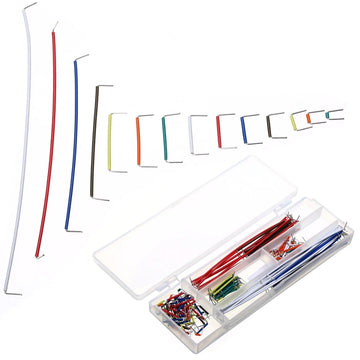 Set 140buc cabluri BREADBOARD JUMPERS