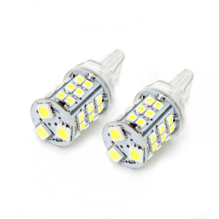 Set 2 becuri LED auto 12V 4W 255lm T20 pentru lumina de zi CLD021