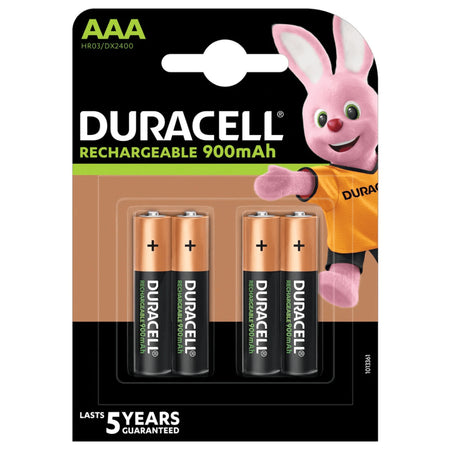 Set acumulatori DURACELL NiMH AAA R3 1.2V 900mAh 4buc