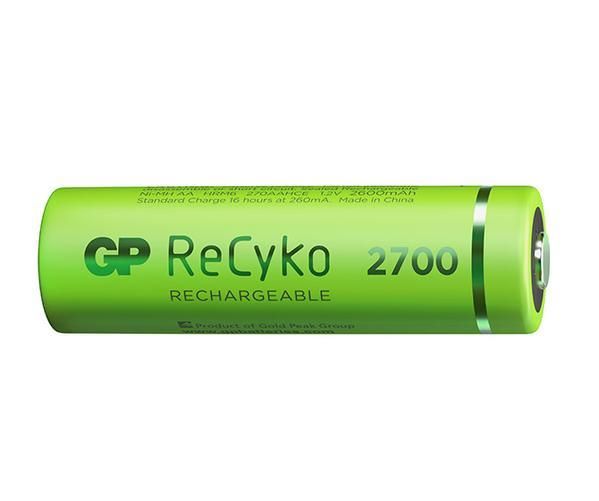 Set acumulatori R6 AA NiMh 2700mAh 2buc GP ReCkyo