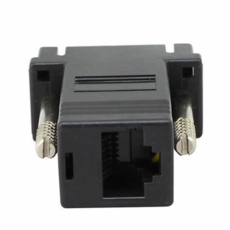 Set adaptor VGA mama la VGA mama prin cablu RJ45 2buc maxim 20m