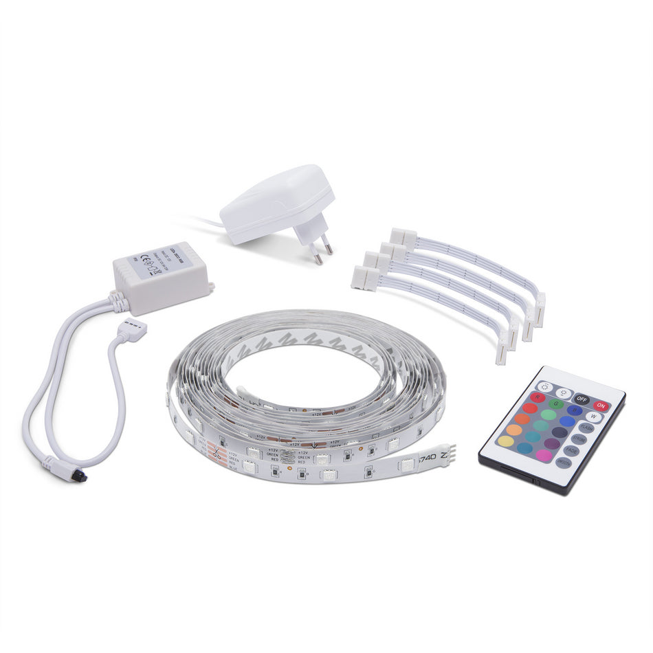 Set Banda LED RGB 5m IP20 Phenom