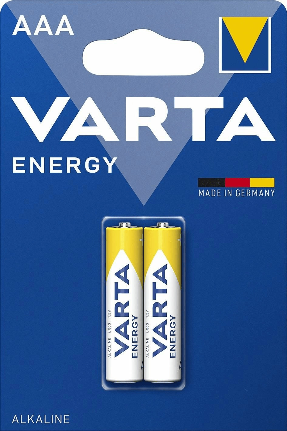 Set baterii alcaline R3 AAA 2buc/blister Energy Varta 4103/E/2B