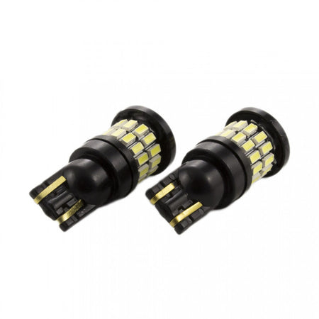 Set Becuri LED auto T10 W5W 5W 360lm alb-rece pentru interior / portbagaj 2buc CarGuard