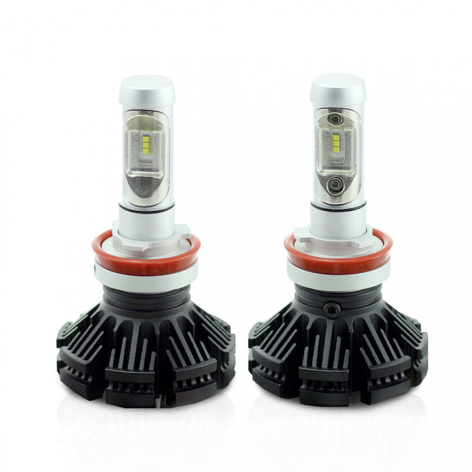 Set becuri LED H11 400lm 6000K 12-24V 2buc Carguard