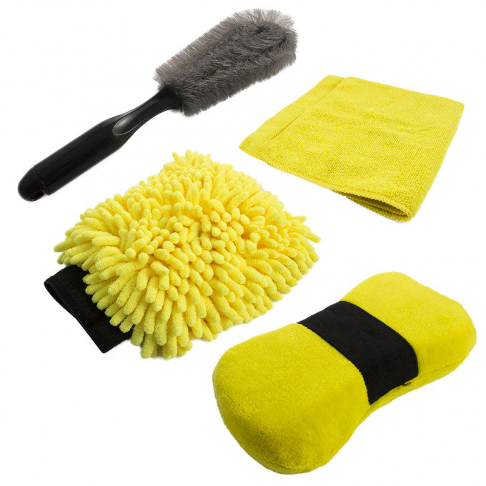 Set burete cu microfibre si perie Carguard