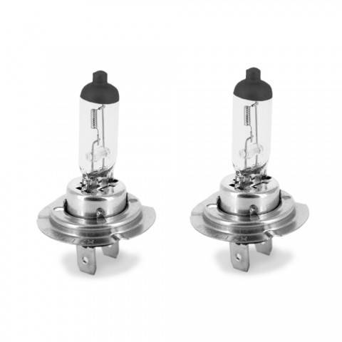 Set de 2 becuri Halogen H7 55W +50% intensitate 12V Carguard