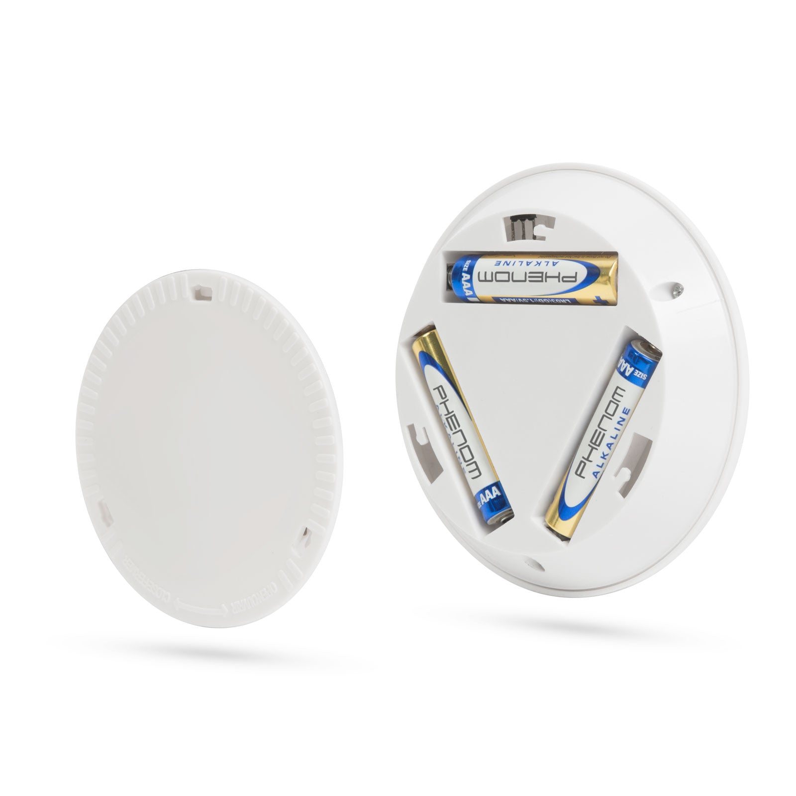 Set de lampi LED COB 3W 200lm 3x AAA IP44 autoadezive de perete cu telecomanda