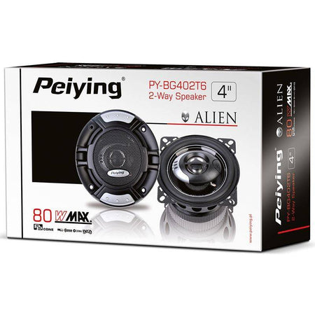 Set difuzoare 4 inch auto 10cm 80W 4 ohm Alien Peiying 2buc