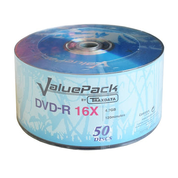 Set DVD-R 4.7GB 16X TRAXDATA 50buc