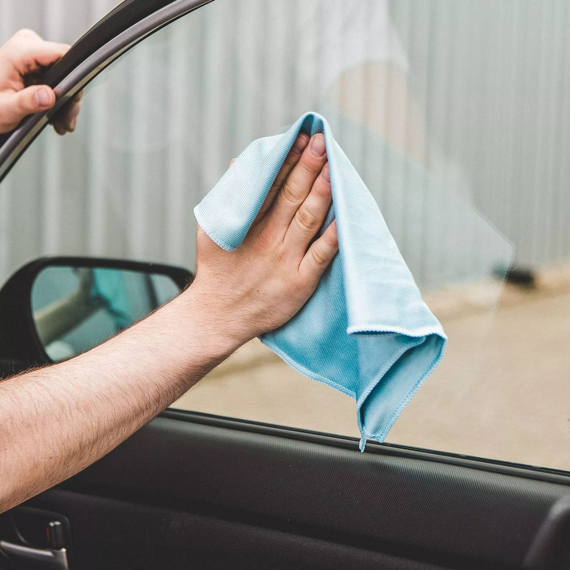 Set lavete auto 4buc pachet suprafetelor de sticla bordului interior exterior M'NC 55693