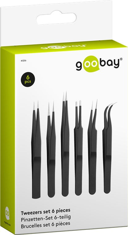 Set pensete antistatice 6 piese Goobay