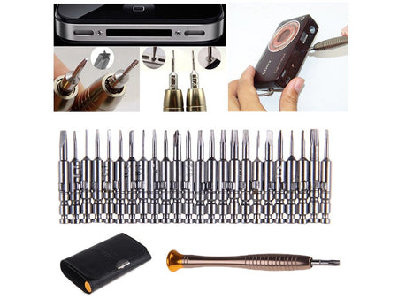 Set surubelnita cu varfuri magnetice 24buc Phillips Plat Torx Y Triunghiulara Cu punct