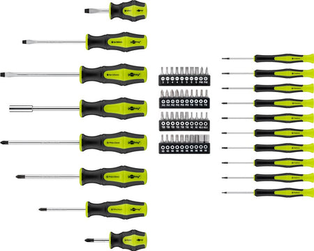 Set surubelnite Goobay 58 piese in carcasa plastic