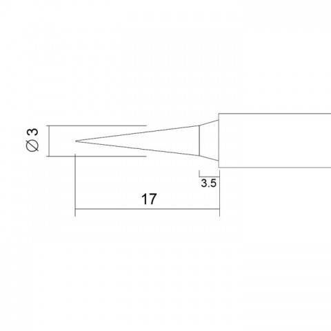 Set varf letcon de lipit 28003 2buc 28922N Fahrenheit