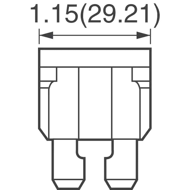 Siguranta MAXI 20A 32VDC auto 29mm MAXI LITTELFUSE 0299020.TXN