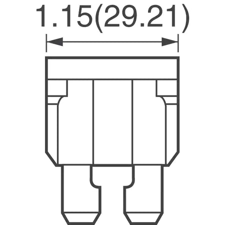 Siguranta MAXI 20A 32VDC auto 29mm MAXI LITTELFUSE 0299020.TXN