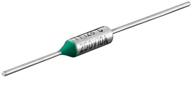 Siguranta termica 10A 250V 121°C 4.2x11.6mm