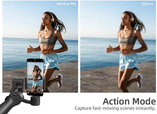 Sistem de Stabilizare Gimbal pentru Smartphone-uri Vantop Nimbal M3