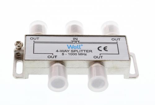 Spliter CATV 4 cai 1000Mhz Well