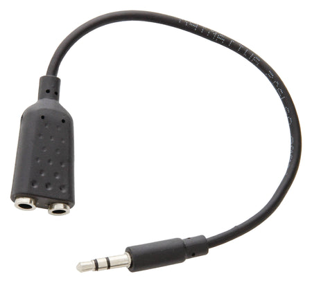 Splitter cablu adaptor audio stereo Jack 3.5 mm tata - 2x 3.5 mm Jack mama 0.2m Valueline