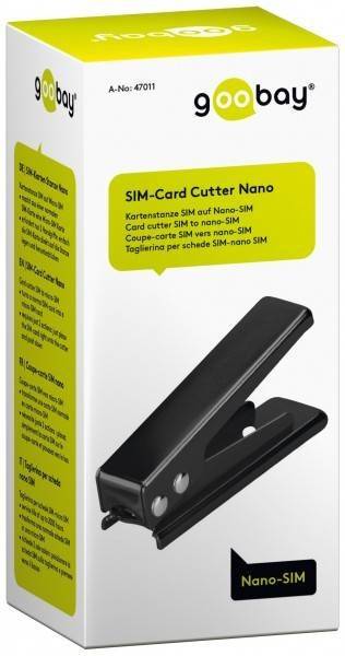 Stantator sim-card si sim la nano sim Goobay