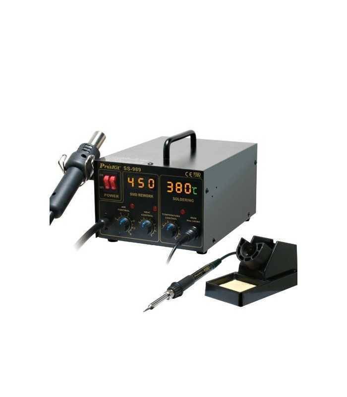 Statie de lipit SMD 2 in 1 cu aer cald SS-989B ProsKit