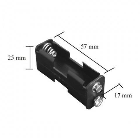 Suport 2x AA baterie cu mufa baterie de 9V