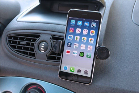 Suport auto universal pentru smartphone cu prindere la ventilatie Goobay