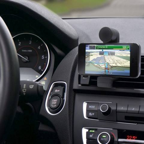 Suport Auto Ventilator pentru telefon GPS PAD POD MP3 MP4