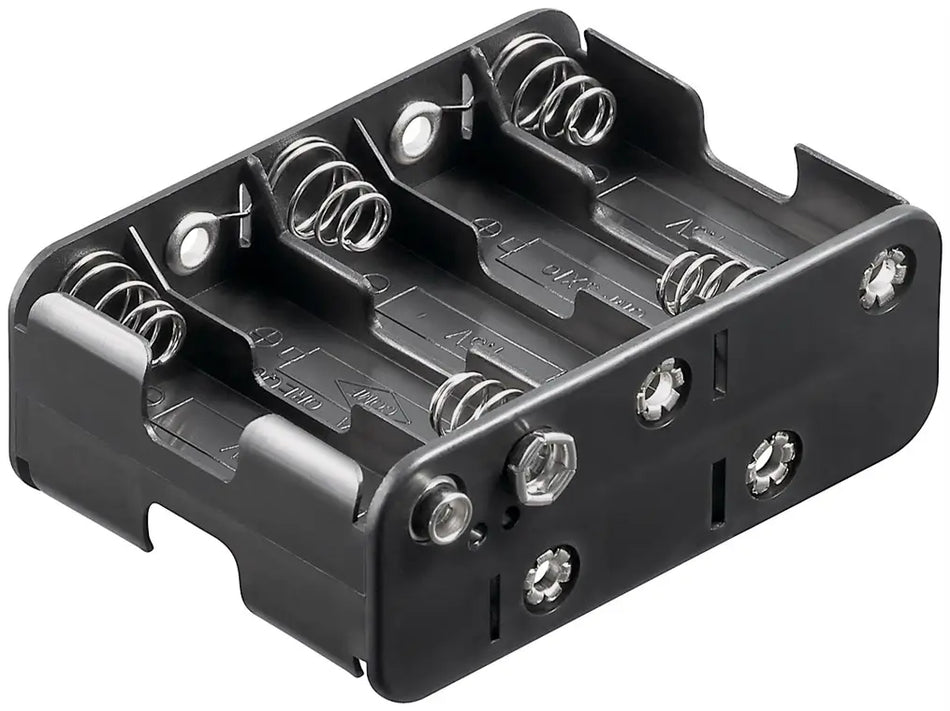 Suport baterii 10x AA R6 cu mufa Tip 9V 11469 Goobay