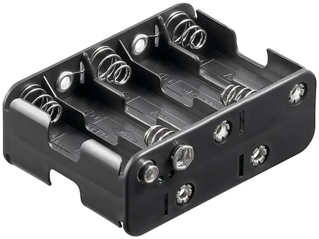 Suport baterii 10x AA R6 cu mufa Tip 9V 11469 Goobay
