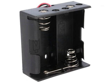 Suport baterii D R20 x2buc cu terminal cablu 150mm COMF BH-121-1A