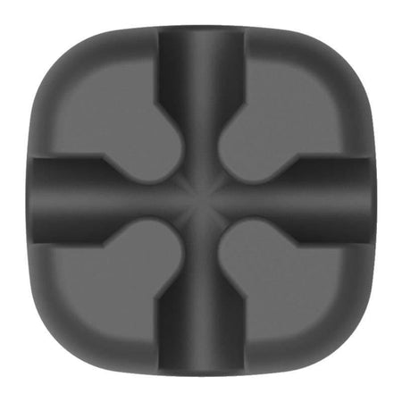 Suport cablu 1 locas in cruce Orico CBSX negru 23x23x10mm