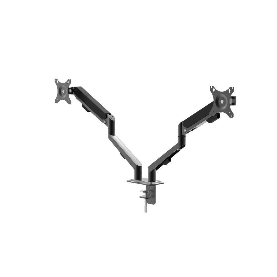 Suport pentru monitor /TV cu brat dublu telescopic atasabil de blat Delight 39684