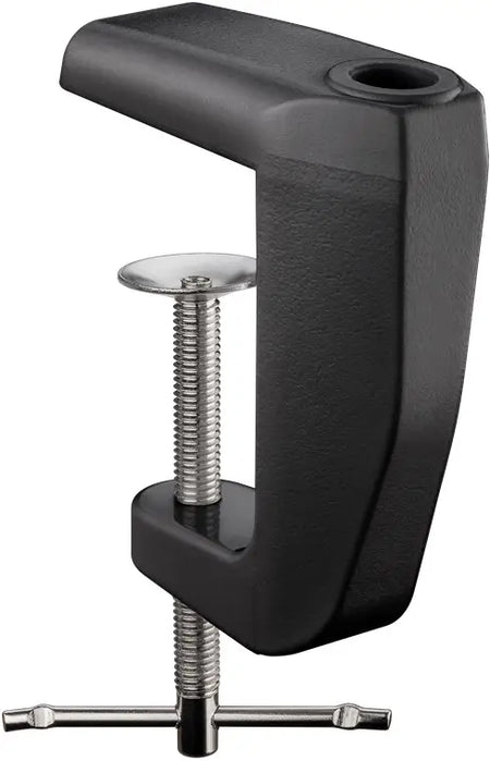 Suport prindere birou negru rezerva pentru lampa de lucru pentru cod 65575 /64986 /64988 /64990 Goobay 64987