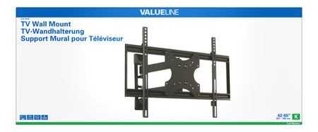 Suport TV 42-65" 107-165cm 50kg VALUELINE