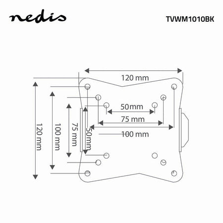 Suport TV de perete 13-27 inch 30kg Nedis