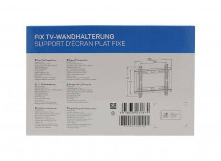 Suport TV LCD de perete 13"-43" fix Well FX43